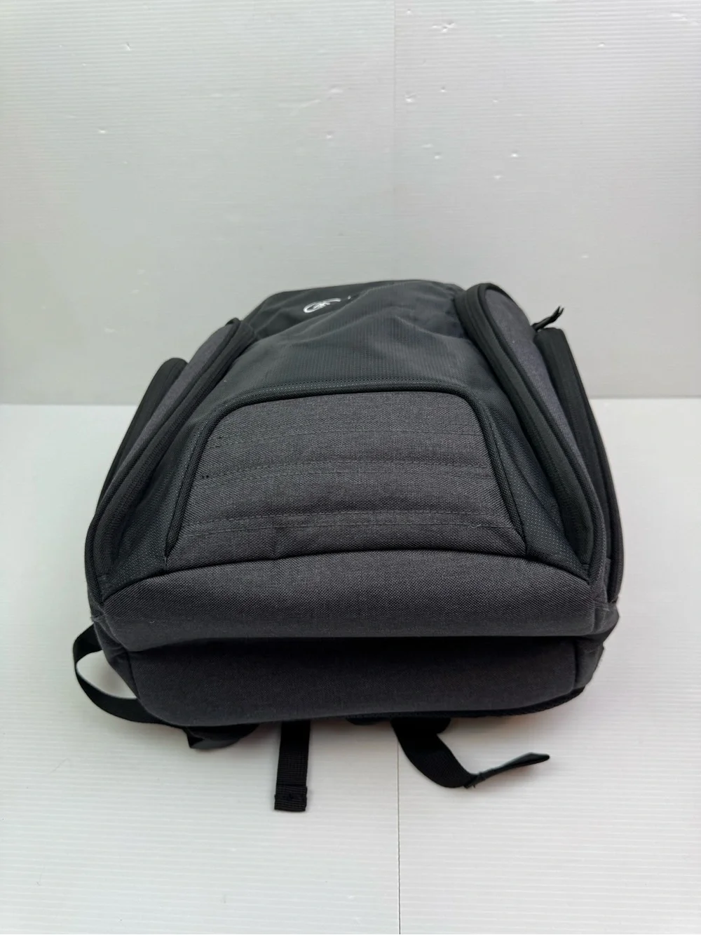 Ogio Hatch Black Grey Moss Adams Corporate Embroidered Logo Backpack Tech Laptop